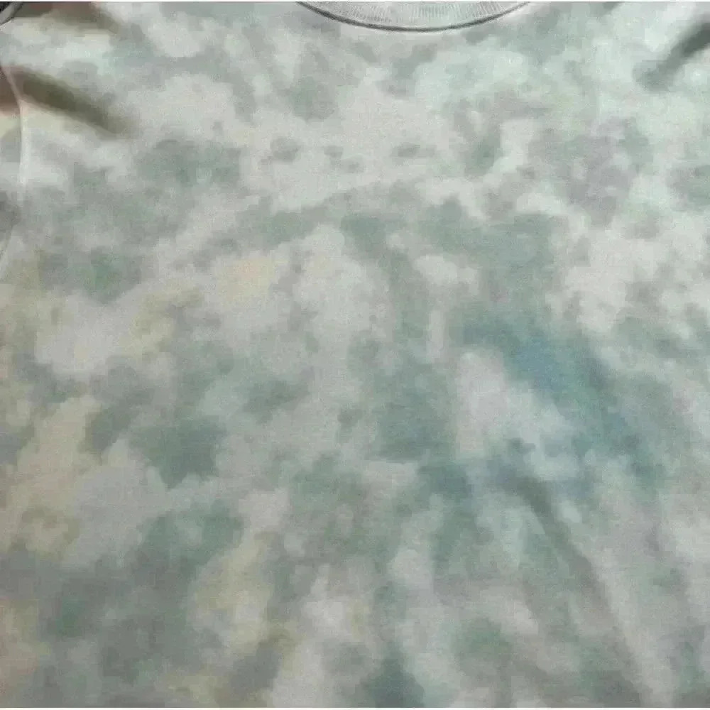 Rails Ramona Tie Dye Sweatshirt Crew Neck Terrycloth Pullover Light Blue XXL 2X - Picture 3 of 5